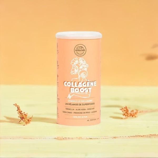 COLLAGÈNE BOOST - Aloe verra, Lucuma, Rosehip, Camu camu, Tremella - E-picerie Fine