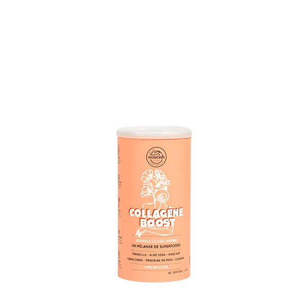 COLLAGÈNE BOOST - Aloe verra, Lucuma, Rosehip, Camu camu, Tremella - E-picerie Fine