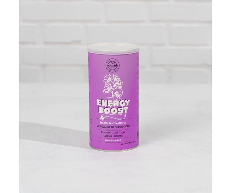 Energy Boost 200g 100% Bio - Riche en Maca & Guarana - E-picerie Fine